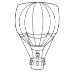 coloriage Montgolfière pour enfant de 8 ans