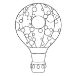 coloriage Montgolfière pour enfant de 7 ans