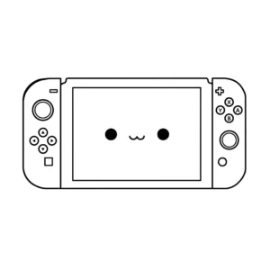 coloriage Nintendo Switch a telecharger
