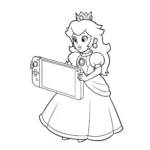 coloriage Nintendo Switch pour enfant de 10 ans