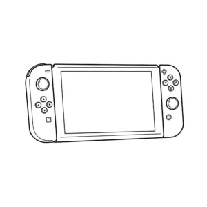 coloriage Nintendo Switch pour enfant