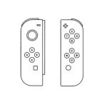coloriage Nintendo Switch à imprimer pour enfant de 7 ans