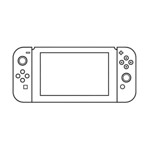 coloriage Nintendo Switch a colorier en ligne gratuitement