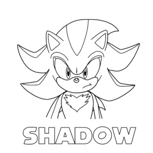 coloriage Shadow gratuit pour enfants