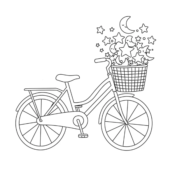 Tranh tô màu Vélo