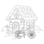 coloriage Vélo à imprimer pdf