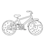 coloriage Vélo a colorier en ligne