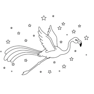 coloriage Flamant Rose et apprentissage