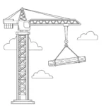 coloriage Chantier gratuit à imprimer