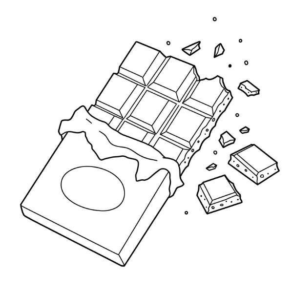 Tranh tô màu Chocolat