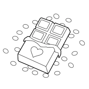 coloriage Chocolat à imprimer gratuit