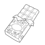 coloriage Chocolat à imprimer pour enfant de 4 ans