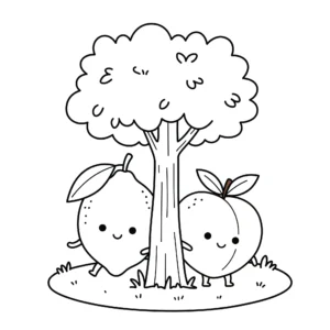 coloriage Citron en ligne