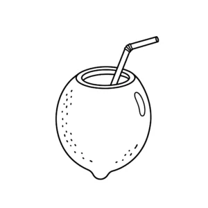 télécharger coloriage Citron gratuit