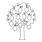coloriage Citron a dessiner en ligne