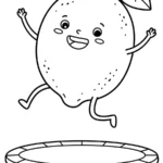 coloriage Citron pour enfant de 10 ans
