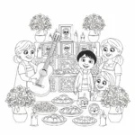 coloriage Coco pour enfant gratuit