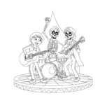 coloriage Coco pour enfants à télécharger