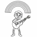 coloriage Coco gratuit en ligne