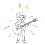 coloriage Coco gratuit