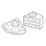coloriage Crepes pour primaire