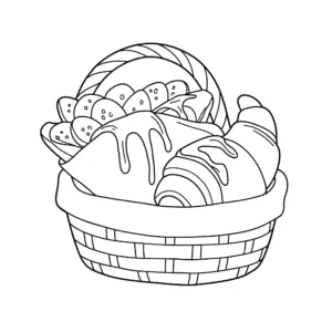 coloriage Crepes en ligne