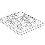 coloriage Crepes à imprimer gratuitement