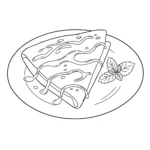 coloriage Crepes pour enfant de 7 ans
