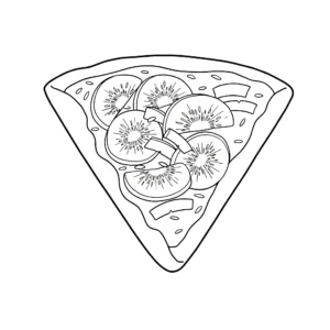 coloriage Crepes a imprimer gratuit