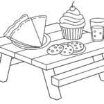 coloriage Crepes d