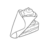 coloriage Crepes a dessiner en ligne