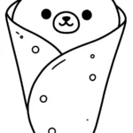 coloriage Crepes pour enfant de à imprimer