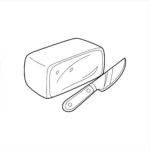 coloriage Fromage educatif pour enfant