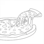 coloriage Fromage pour enfant à imprimer