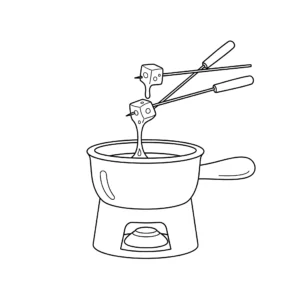 coloriage Fromage pour enfants a imprimer gratuit