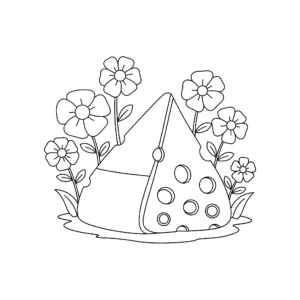 coloriage Fromage et dessins