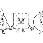 image pour coloriage Fromage enfant