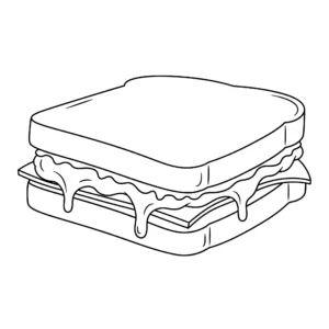 coloriage Fromage à imprimer pour enfant de 8 ans