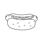 coloriage Hot Dog en ligne pour enfant
