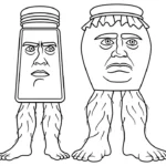 coloriage Italian Brainrot pour enfants à imprimer
