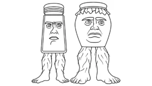 coloriage Italian Brainrot pour enfants à imprimer