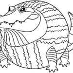 coloriage Italian Brainrot à imprimer a4