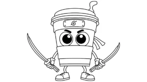 coloriage Italian Brainrot à imprimer pour enfant de 12 ans