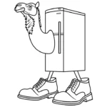 coloriage Italian Brainrot pour enfant a imprimer gratuit