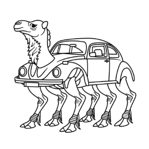 coloriage Italian Brainrot à imprimer pour enfants
