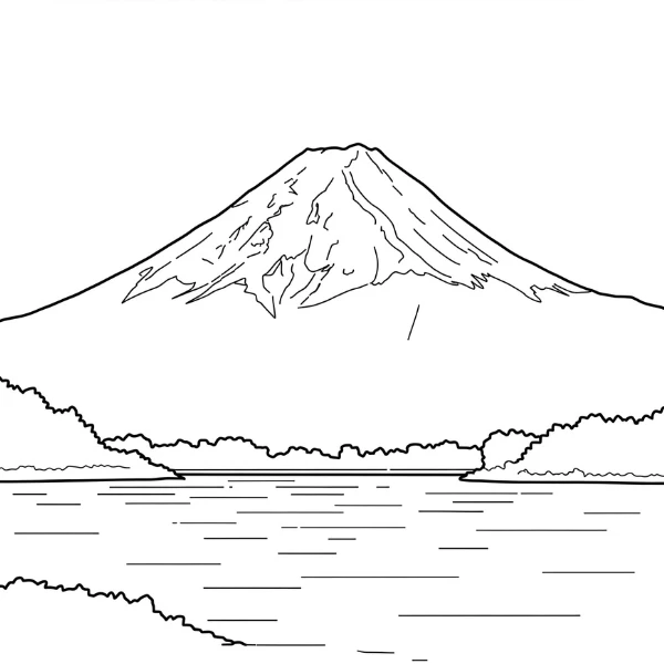 Tranh tô màu Japon