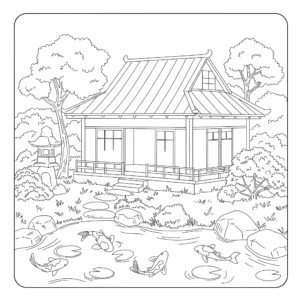 coloriage Japon d