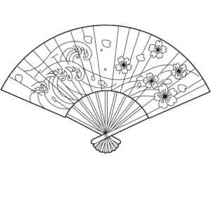 coloriage Japon à imprimer gratuitement pdf
