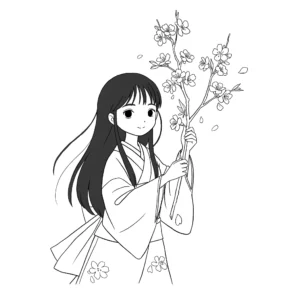coloriage Japon pour enfants à télécharger
