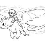 coloriage Krokmou gratuit